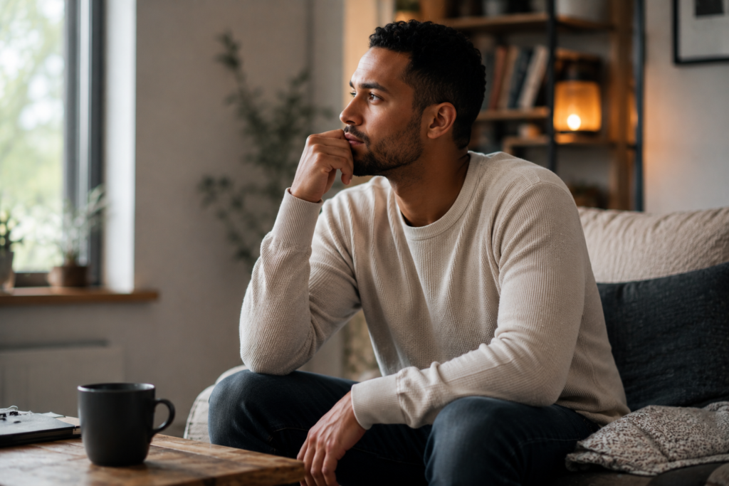 Reflecting on emotional changes in a relationship