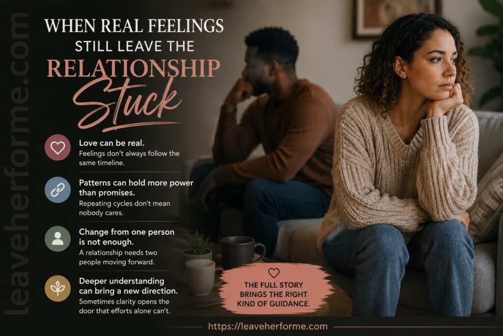 When Real Feelings Still Leave the Relationship Stuck
