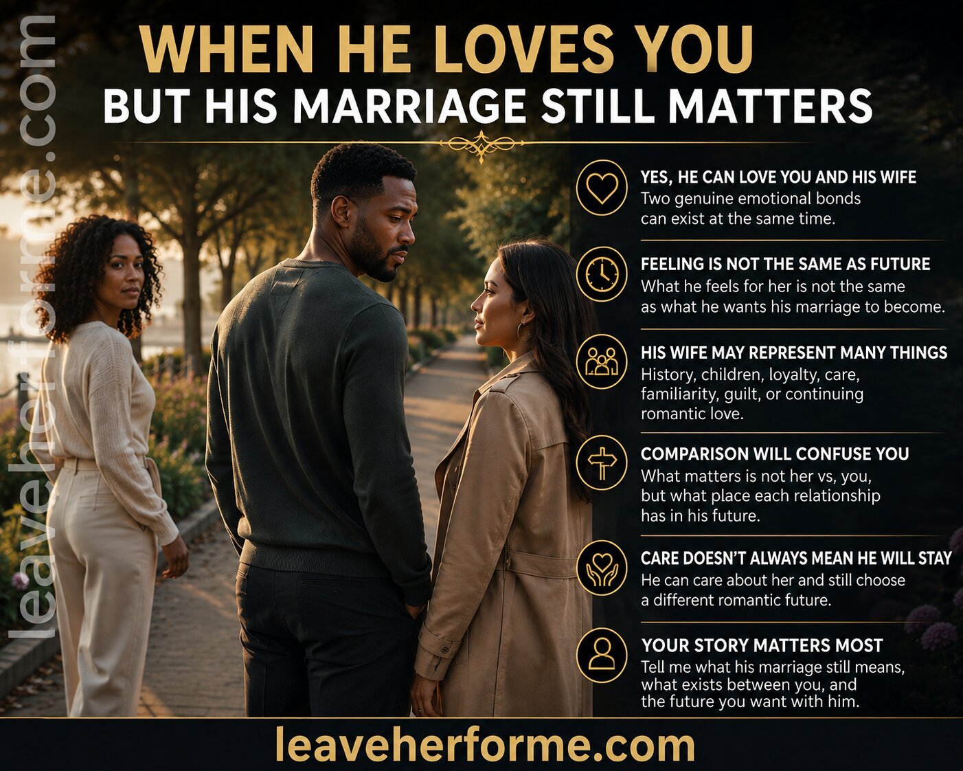 Can He Love His Wife and Still Be in Love With Me