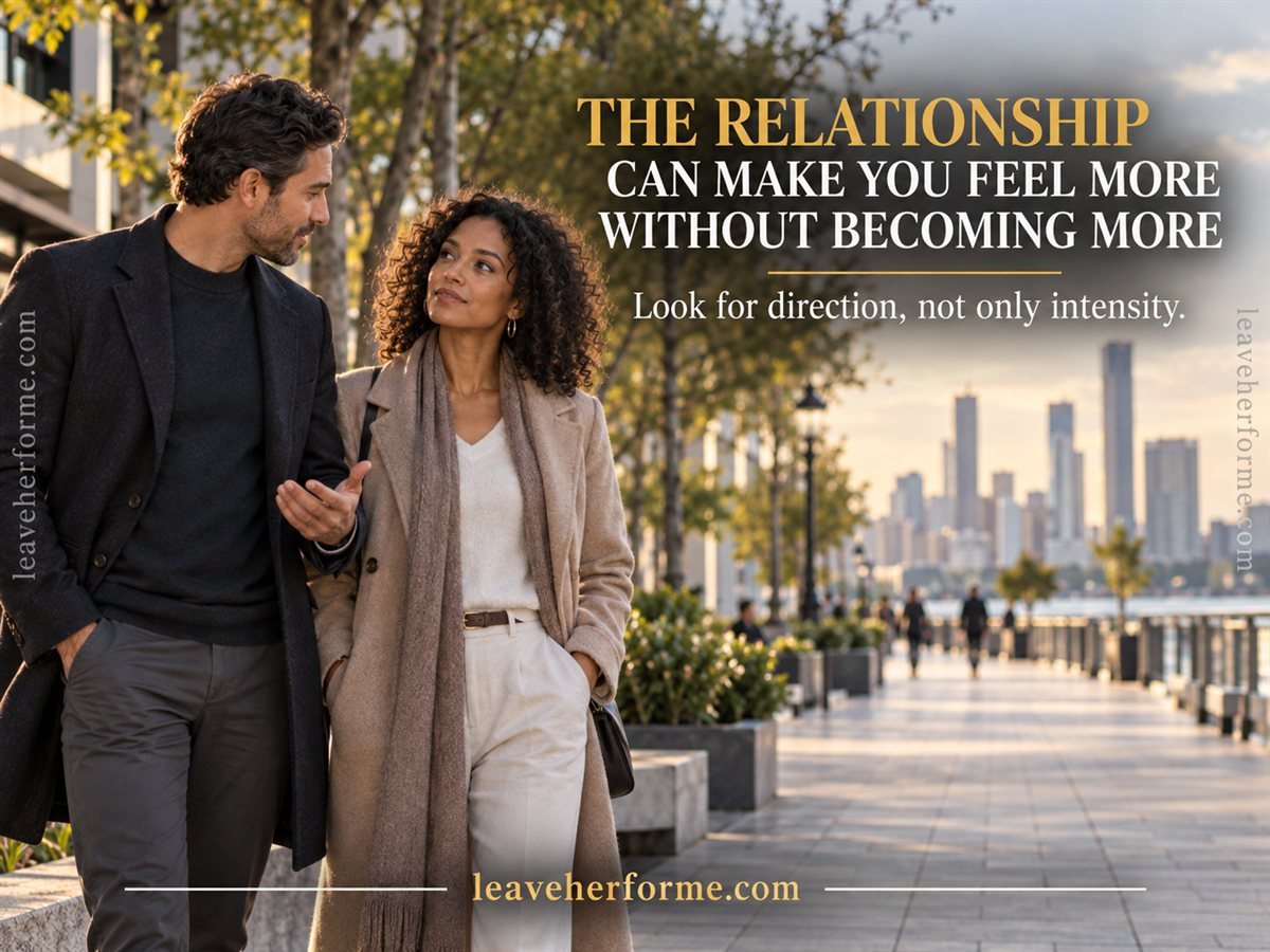 Couple discussing their relationship while considering whether emotional attachment is becoming real relationship progress