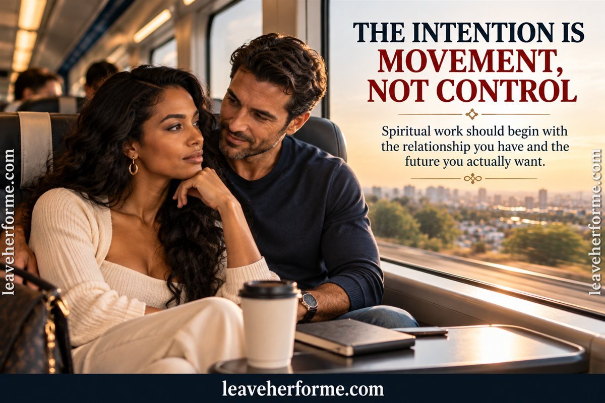 Couple representing relationship movement and MIKO Kana's spiritual approach to love and commitment